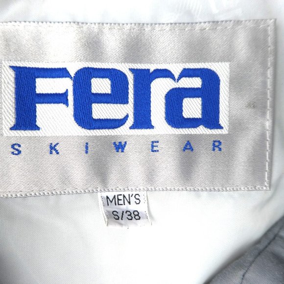 Fera Skiwear Mens Insulated Jacket Black Neon Pink Colorblock Chevron Snaps - Picture 10 of 11